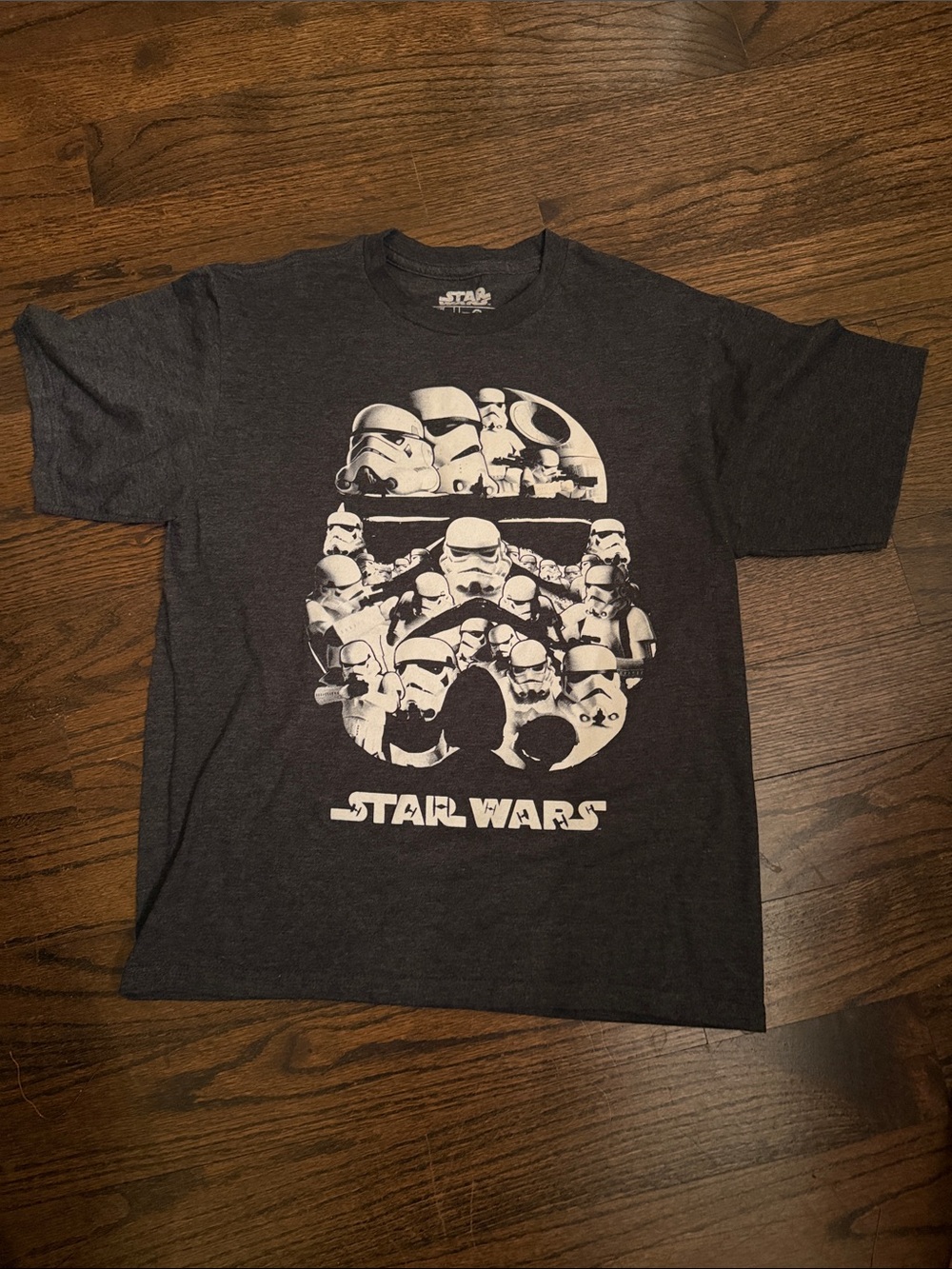 Star Wars Black Kids Stormtrooper Montage Tee